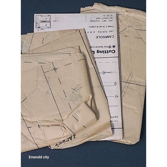 Vtg Simplicity 6783 Misses' Camisole, Skirt & Unlined Jacket Pattern Size 10 - Picture 4 of 6